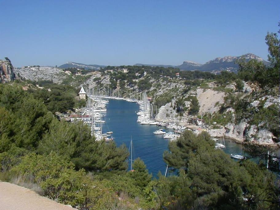 Cassis Calanques, 2 Pieces Grande Terrasse Vue Mer Eksteriør billede
